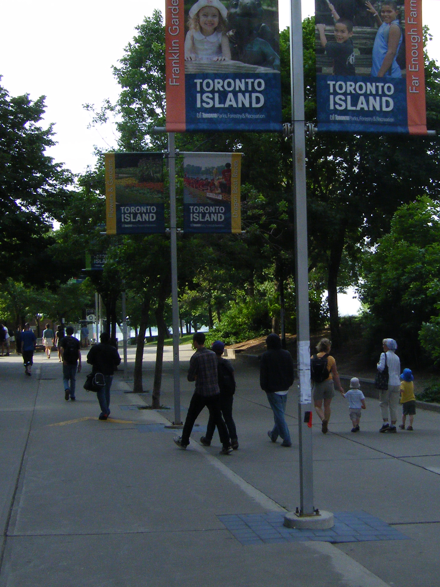 The Road to Toronto Island